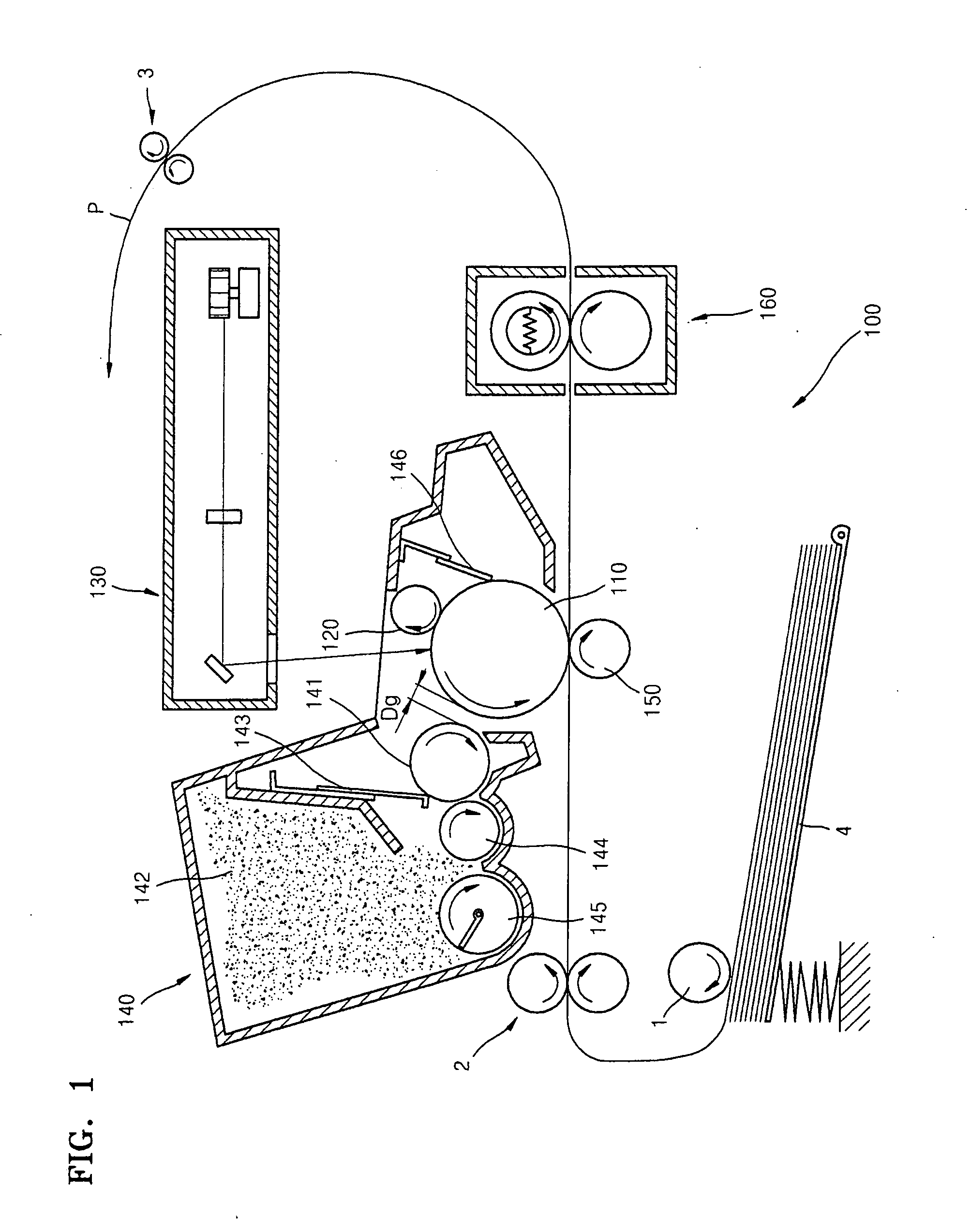 Optical scanning unit and electro-photographic image forming apparatus including the same