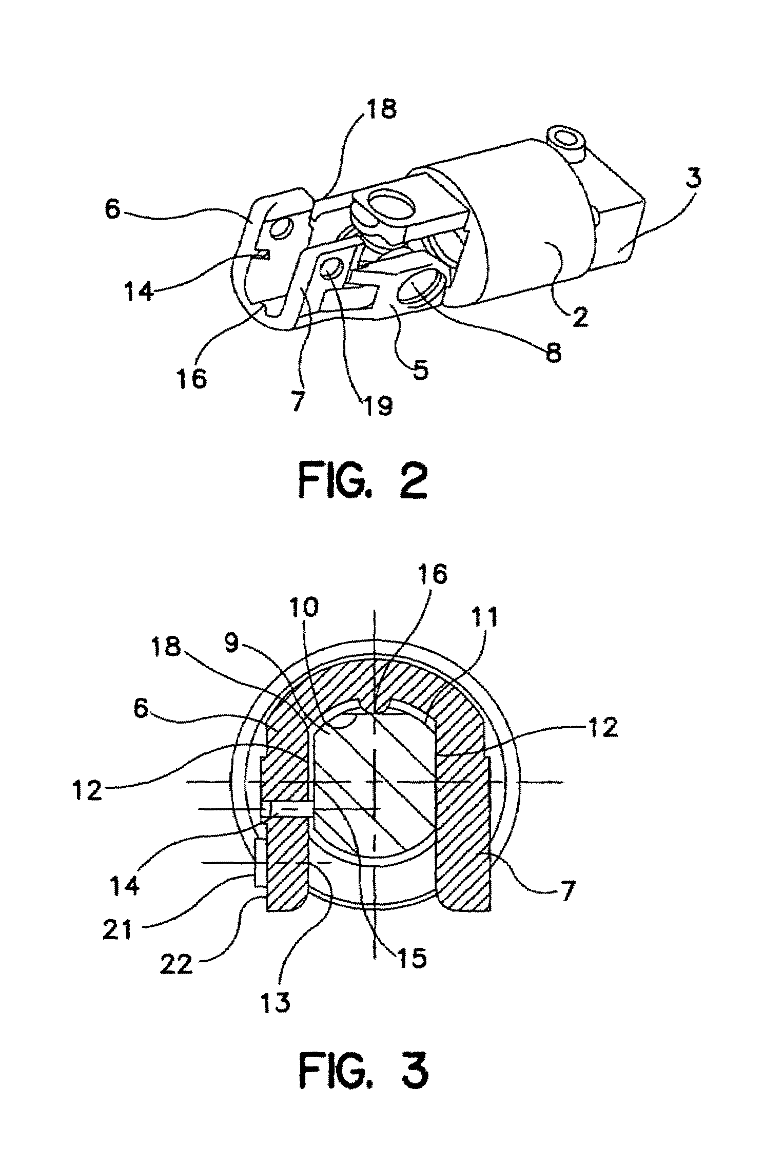 Connection between a steering mechanism and a steering column of a motor vehicle steering system