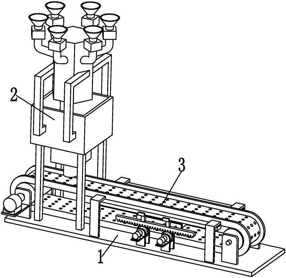 Feed dispensing, conveying and processing robot