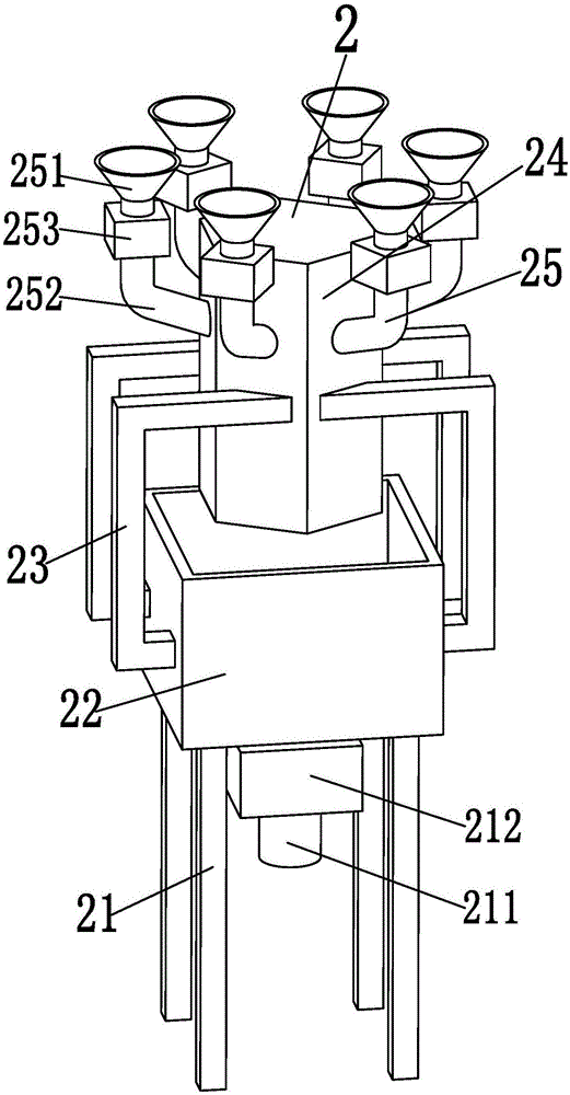 Feed dispensing, conveying and processing robot