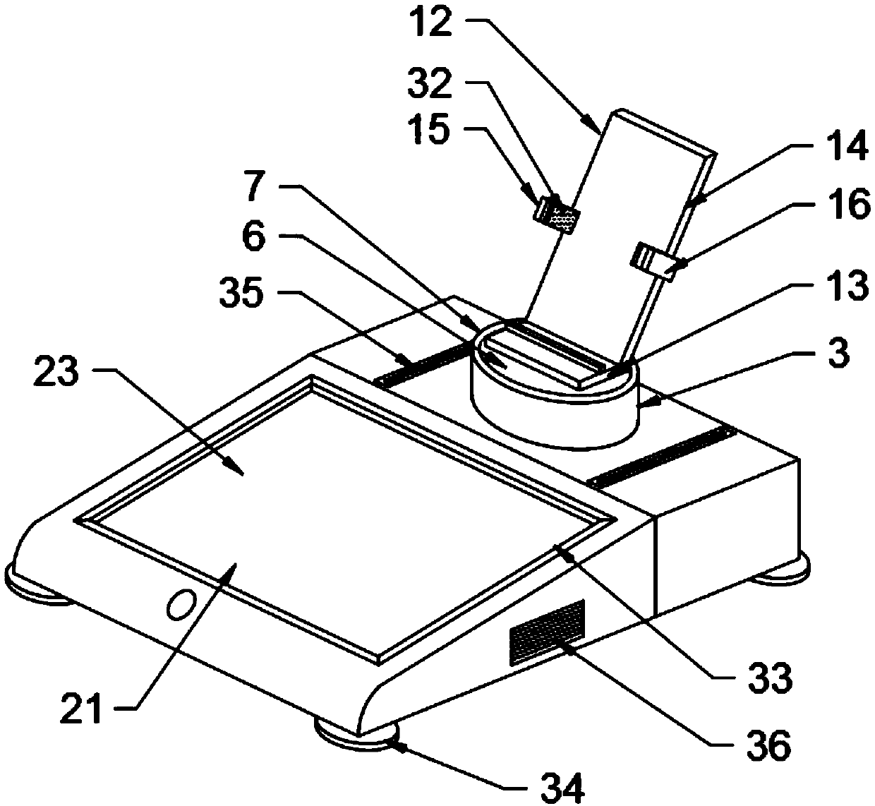 Mobile phone display platform system