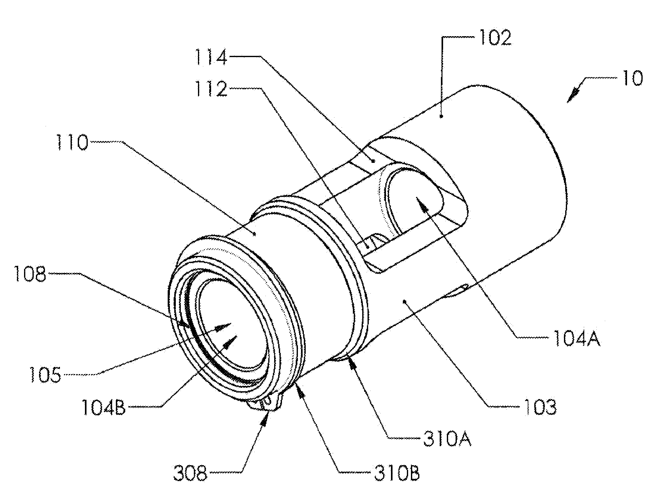 Guiding element for actuator
