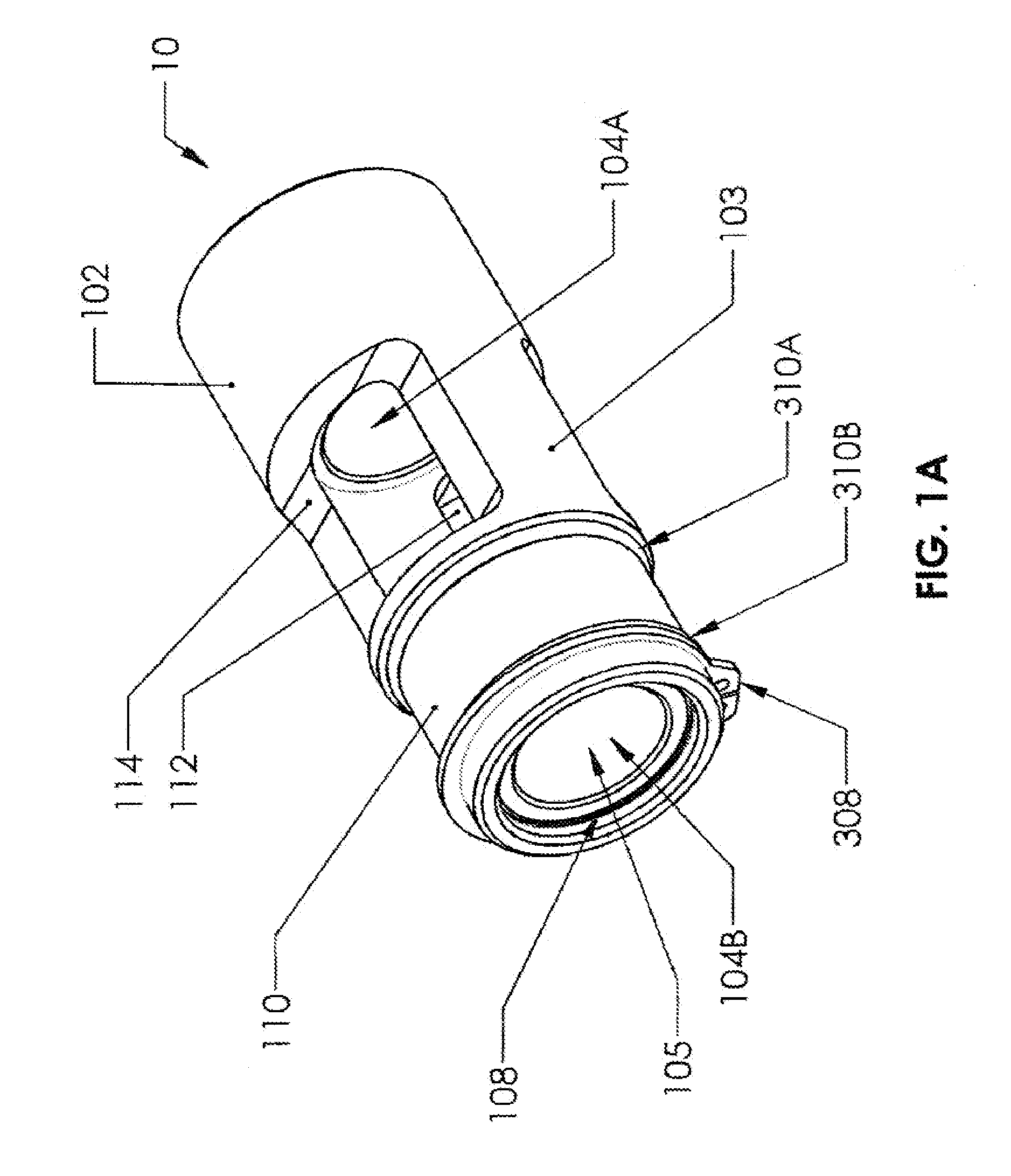 Guiding element for actuator