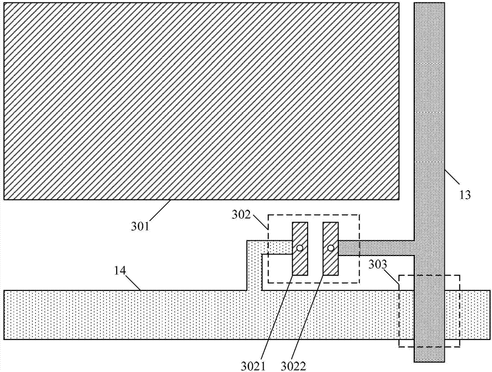 Pixel structure, array substrate and liquid crystal display device