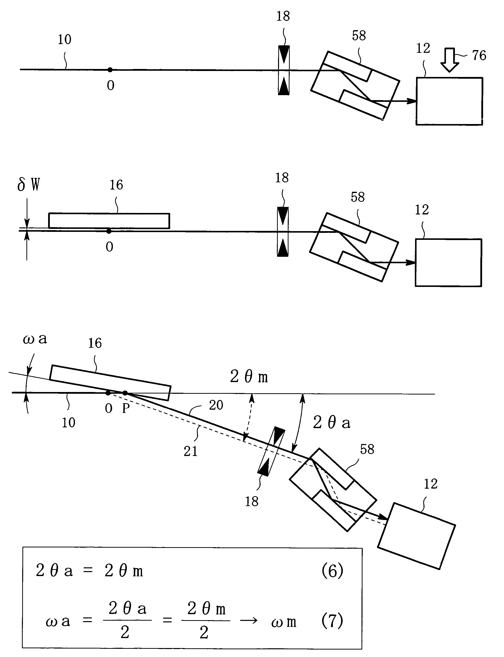 Method and apparatus for X-ray reflectance measurement