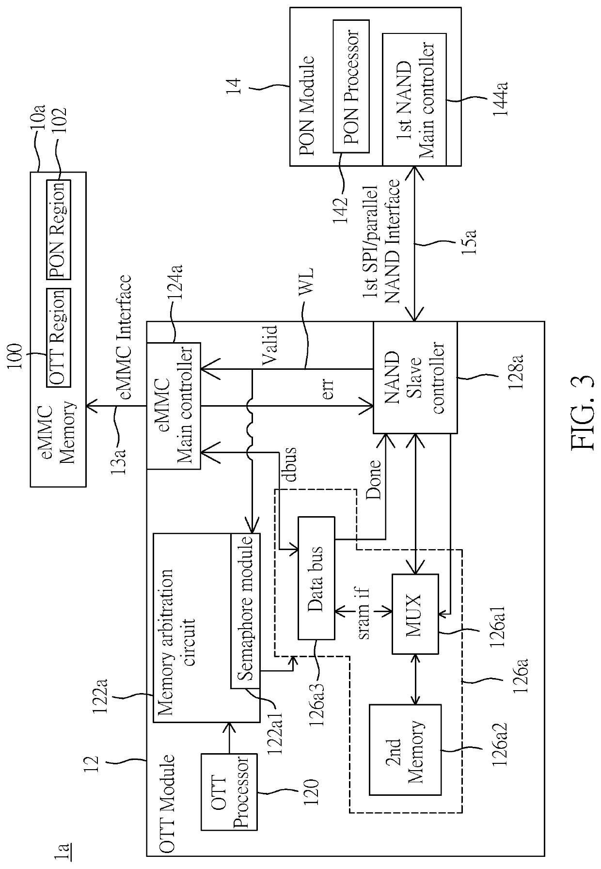 Memory sharing dual-mode network communication device