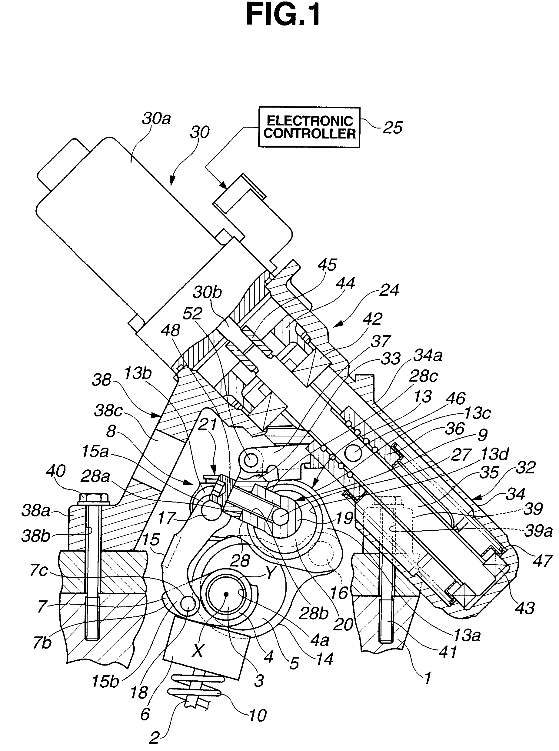 Variable valve system for internal combustion engine and its driving mechanism