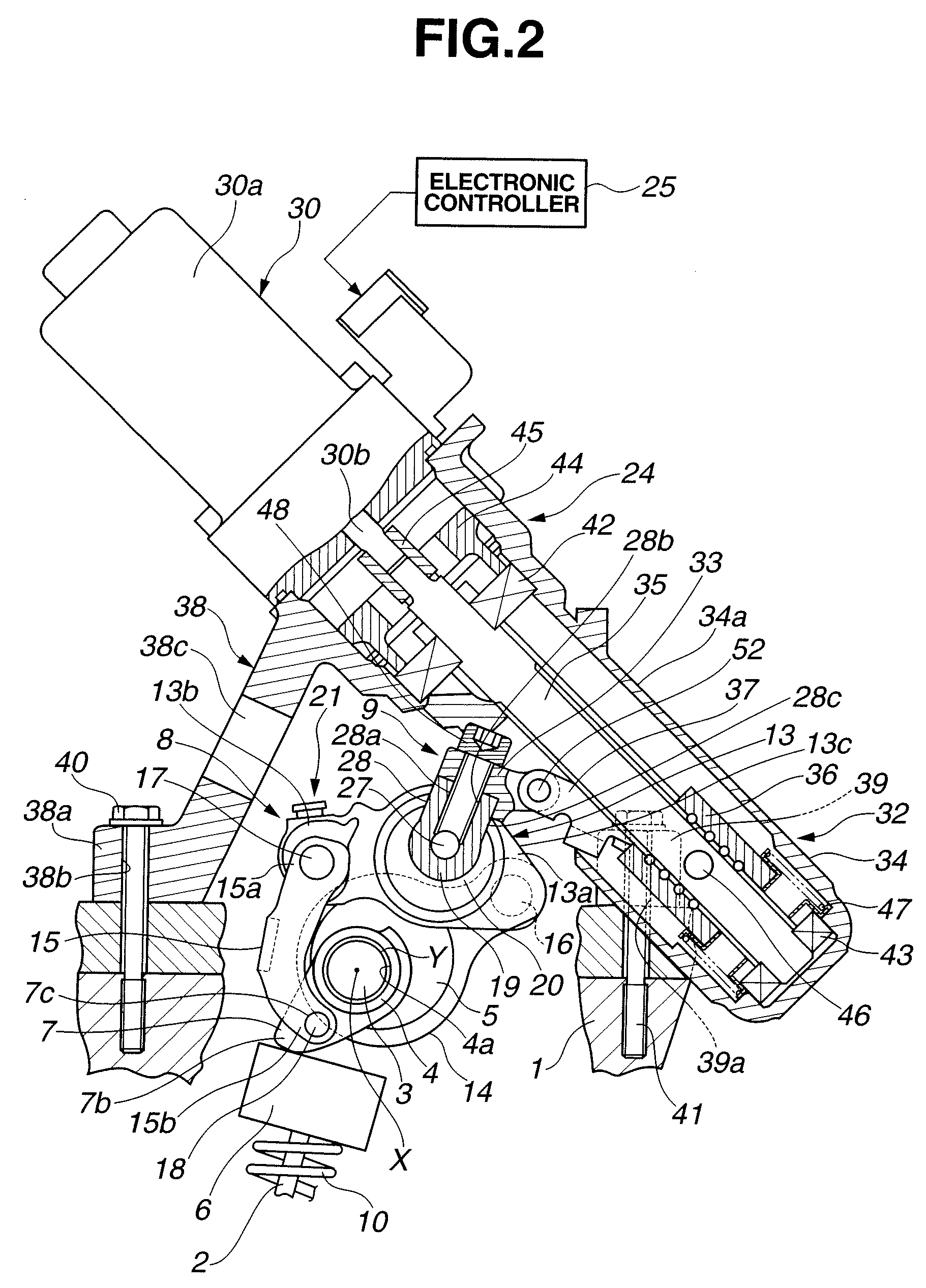 Variable valve system for internal combustion engine and its driving mechanism