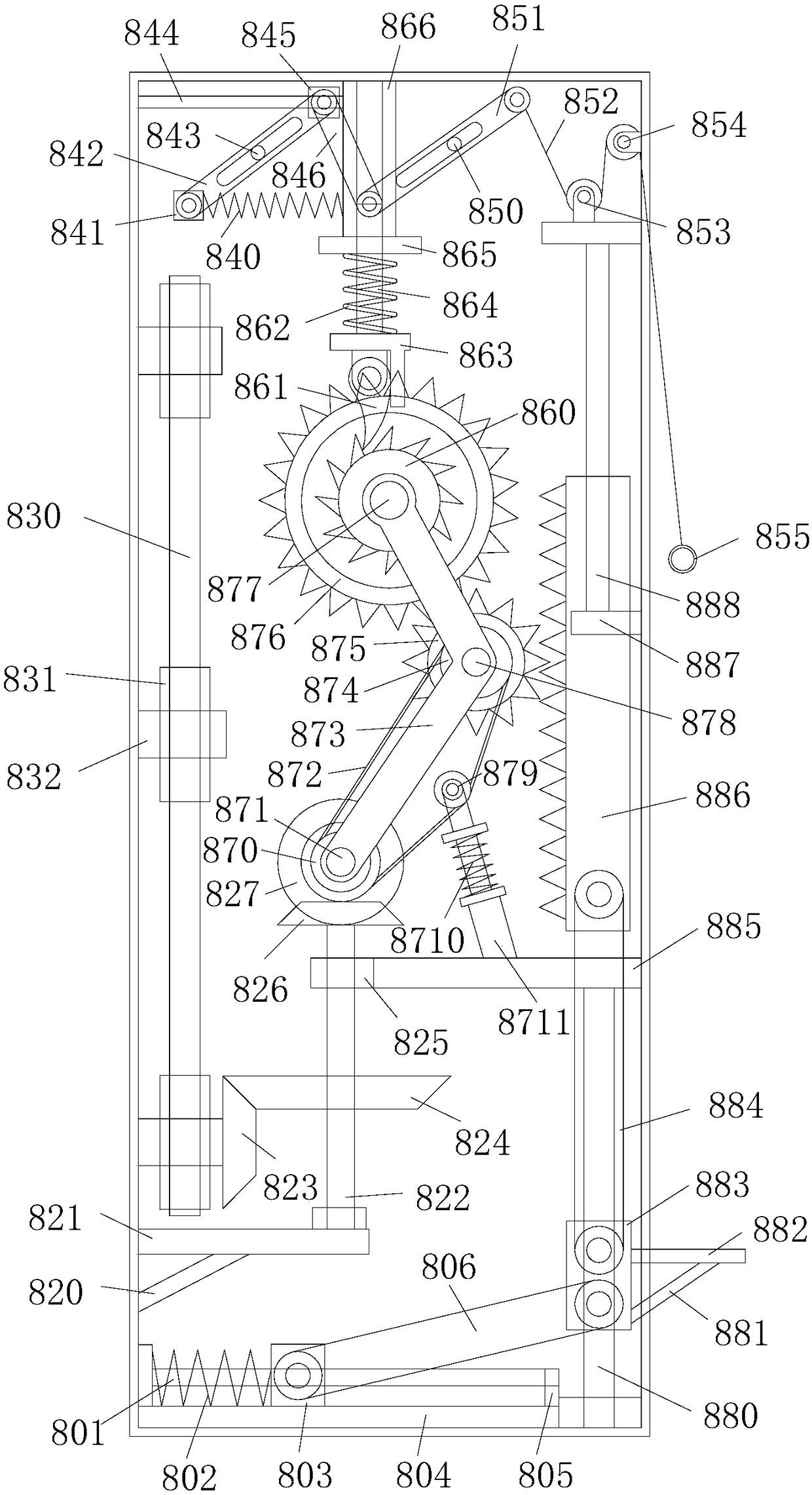 Agricultural production equipment with function of improving cocoon picking efficiency