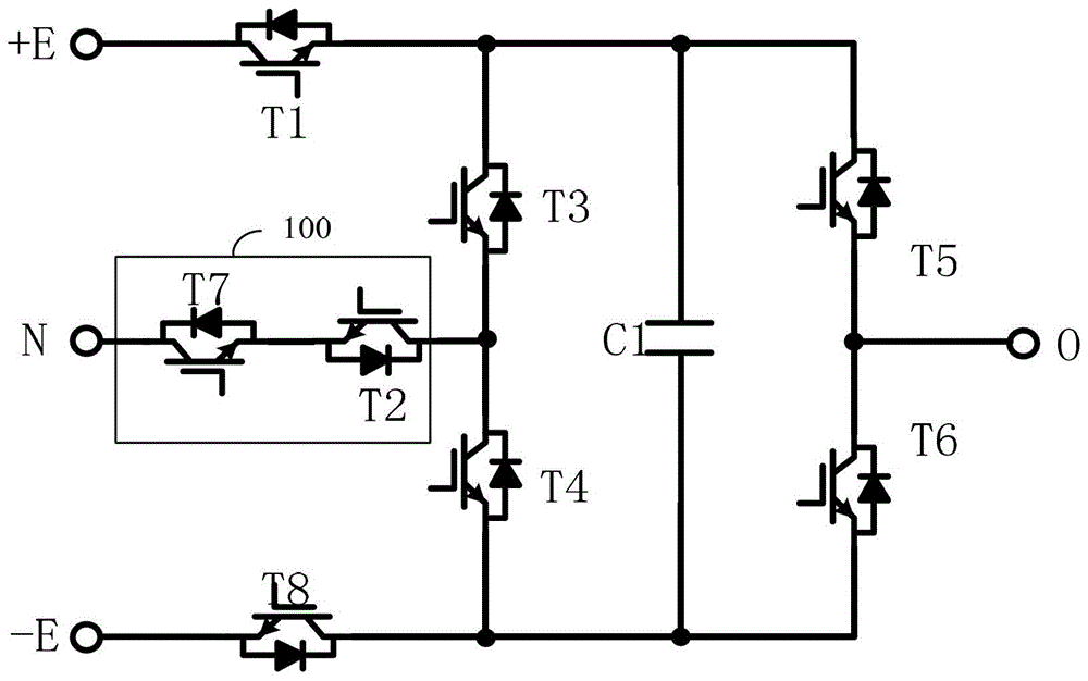 A single-phase five-level topology and inverter