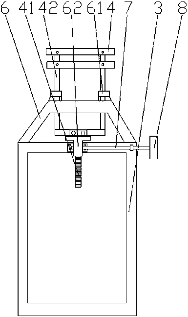 Massage armchair back structure device