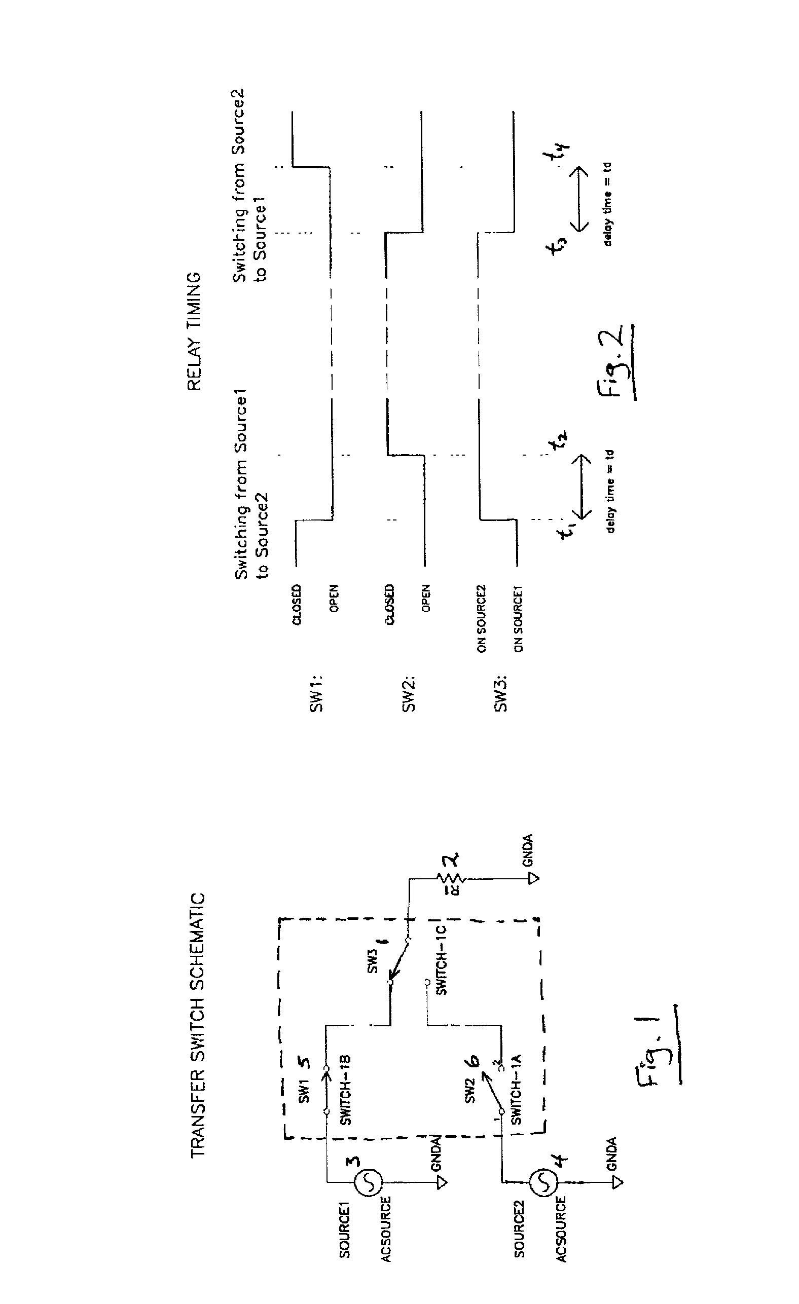 Method for apparatus for transfer control and undervoltage detection in an automatic transfer switch
