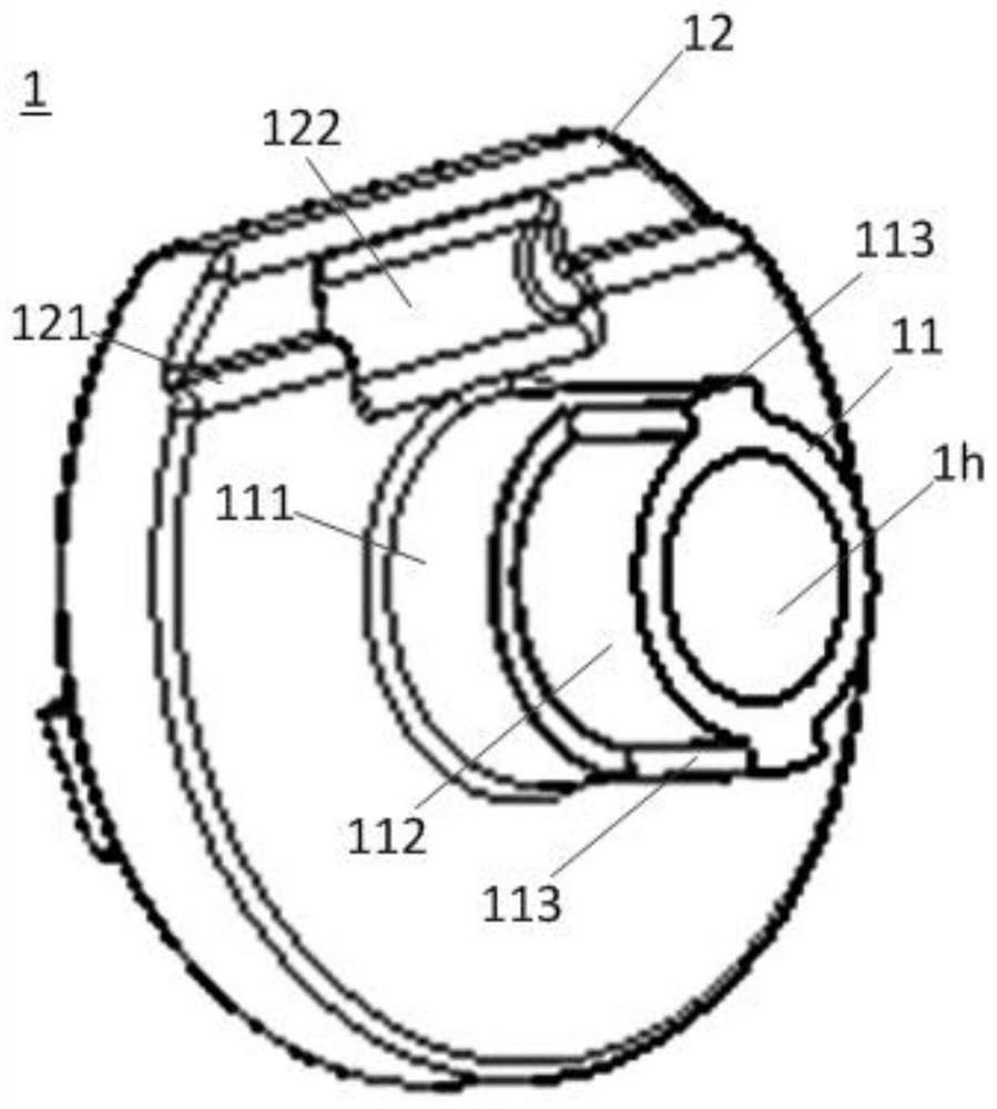 Brake device and wheel assembly