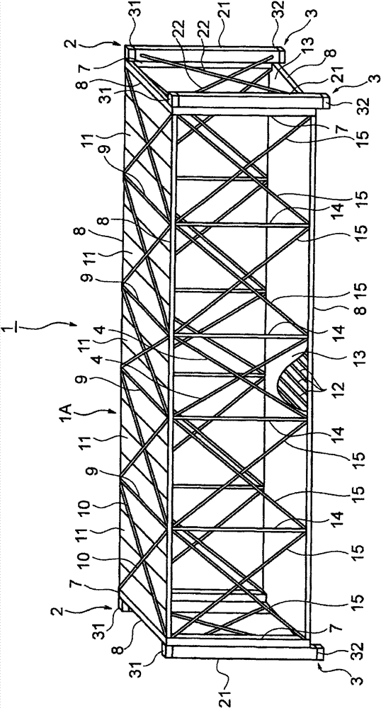 Building unit with temporary reinforcement member, unit building, and method of constructing unit building