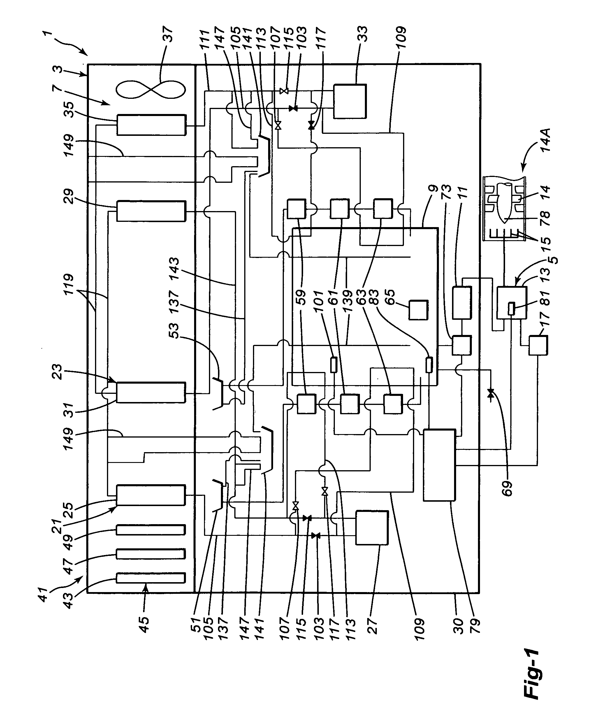 Method and a washing system for washing turbines