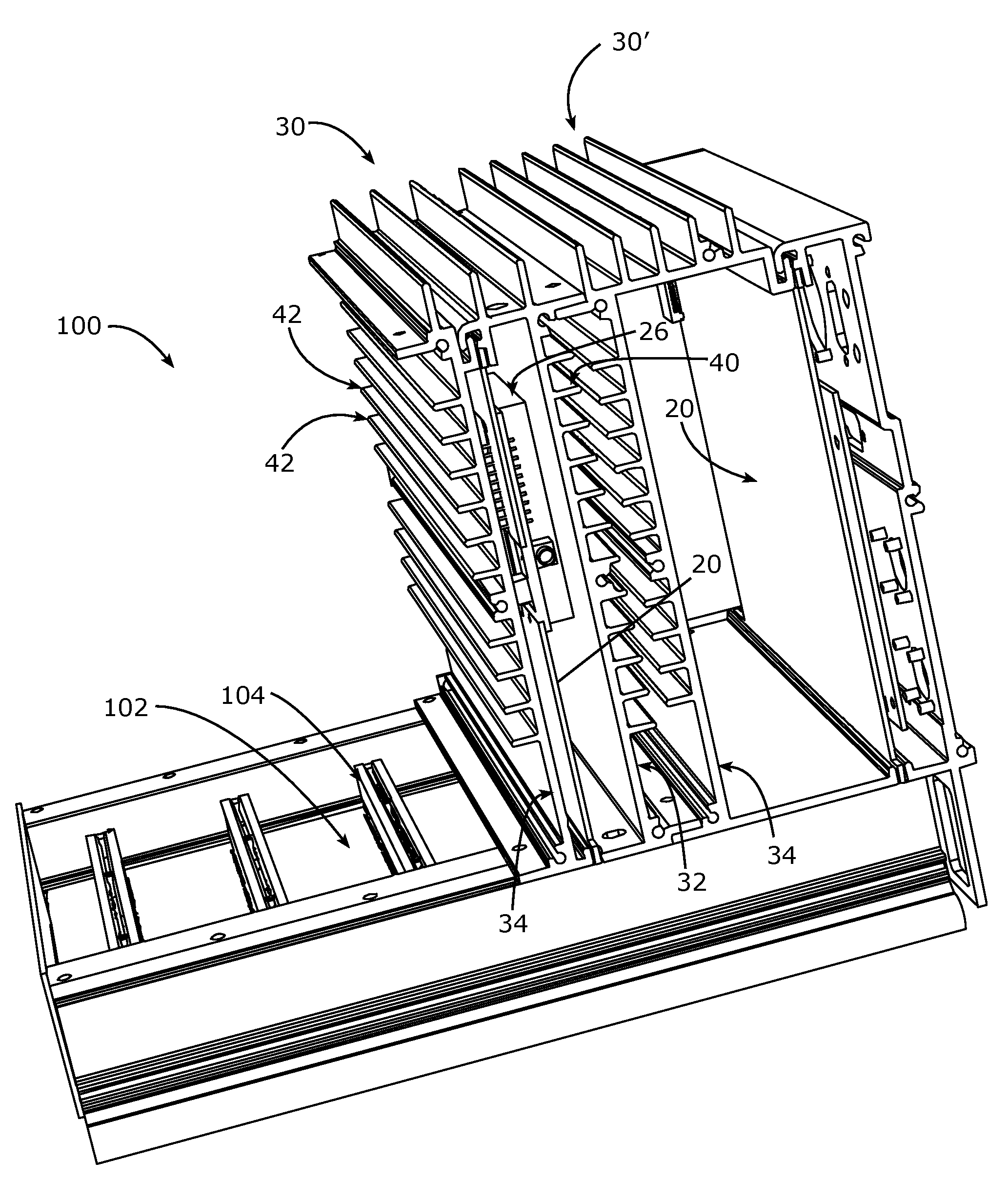Card level enclosure system having enhanced thermal transfer and improved EMI characteristics