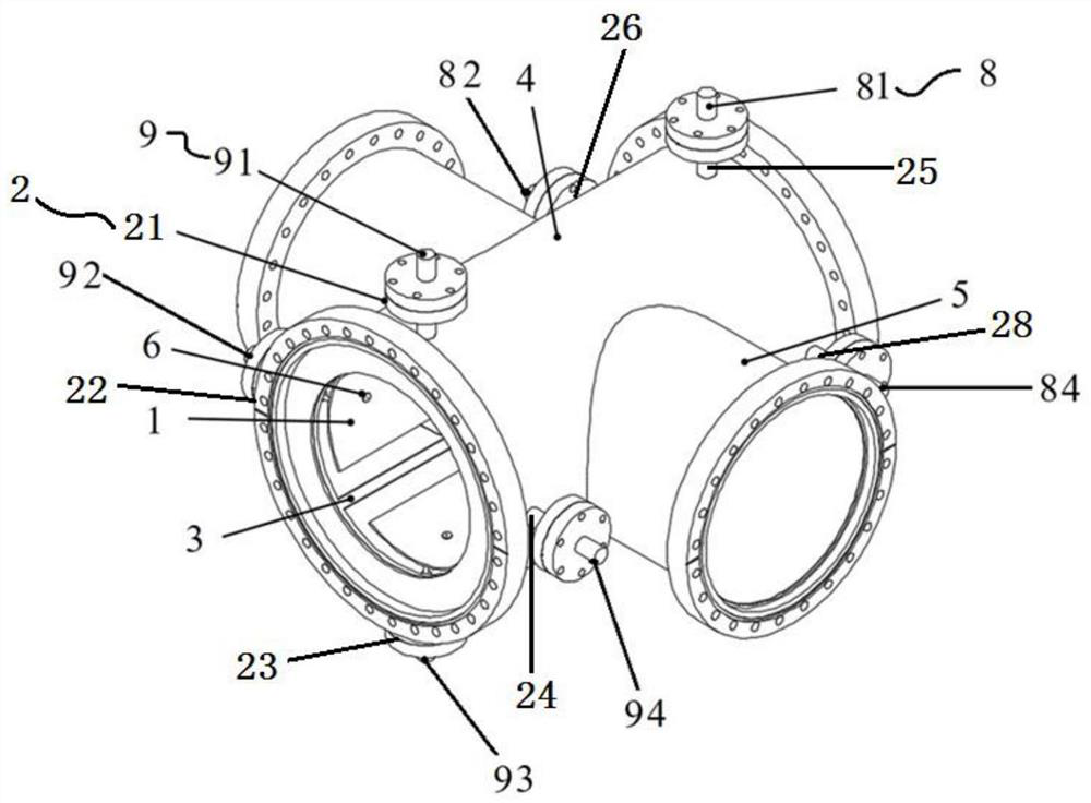 Beam position detector for proton and heavy ion synchrotron and use method