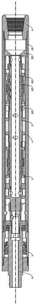 High-temperature-resistant all-metal ball type piston downhole drilling tool