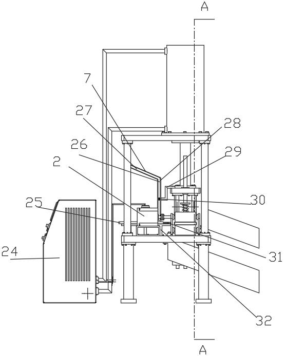 Hydraulic machine and method for continuous punching