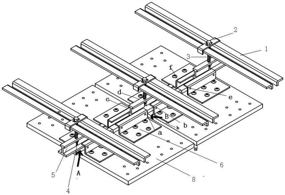 Quick installation structure of suspended ceiling and installation method of suspended ceiling