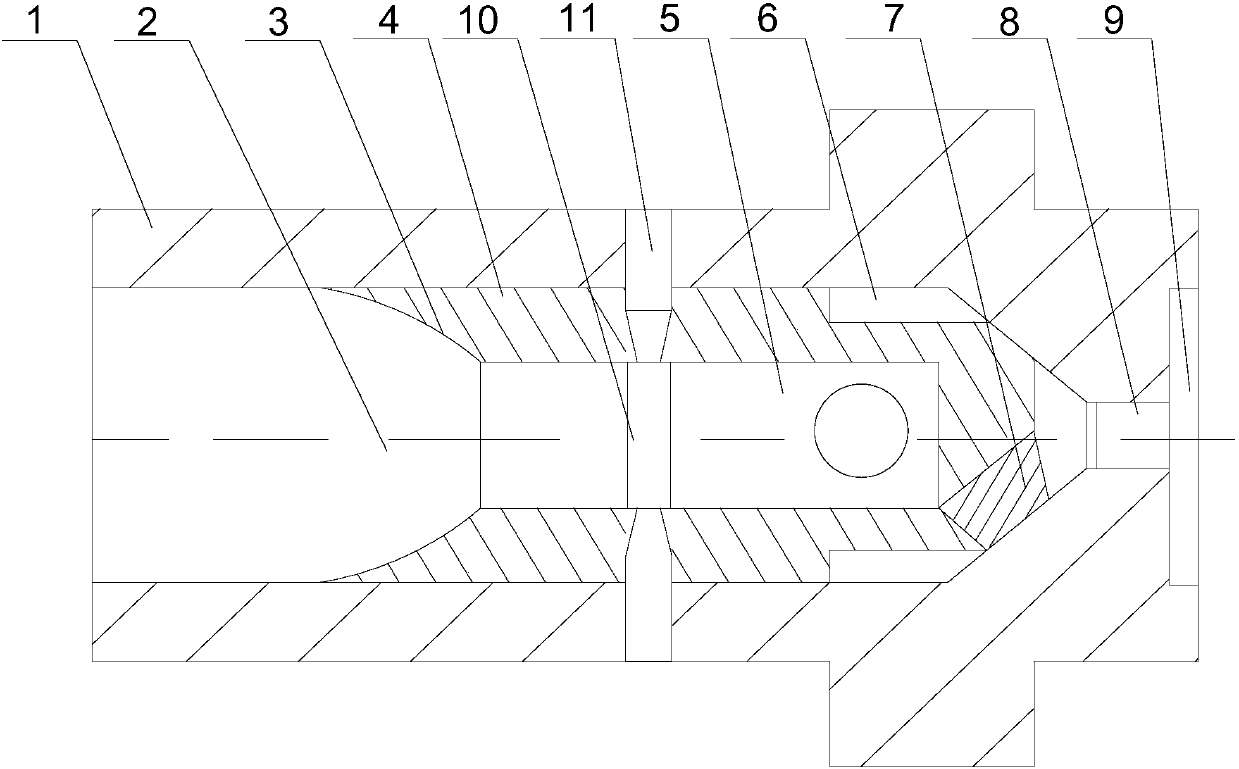 Gas production string used for gas reservoir