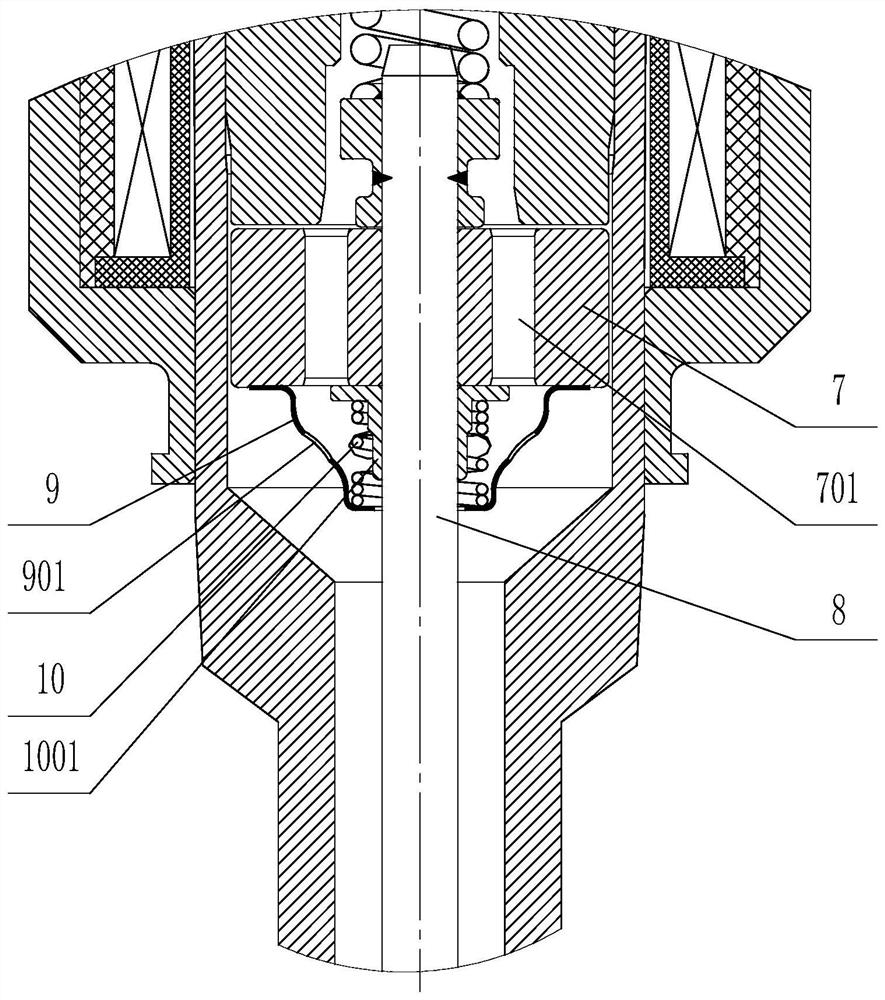 In-cylinder direct injection solenoid valve injector