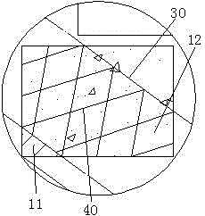 Light assembly type stairway and construction method thereof