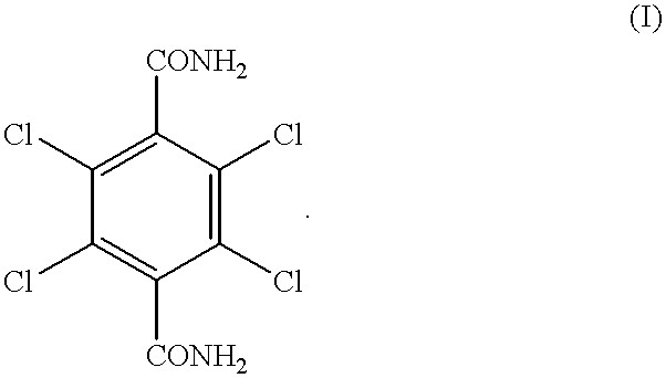 Process for producing 2, 3, 5, 6-tetrachloro-1, 4-benzenedicarboxylic acid