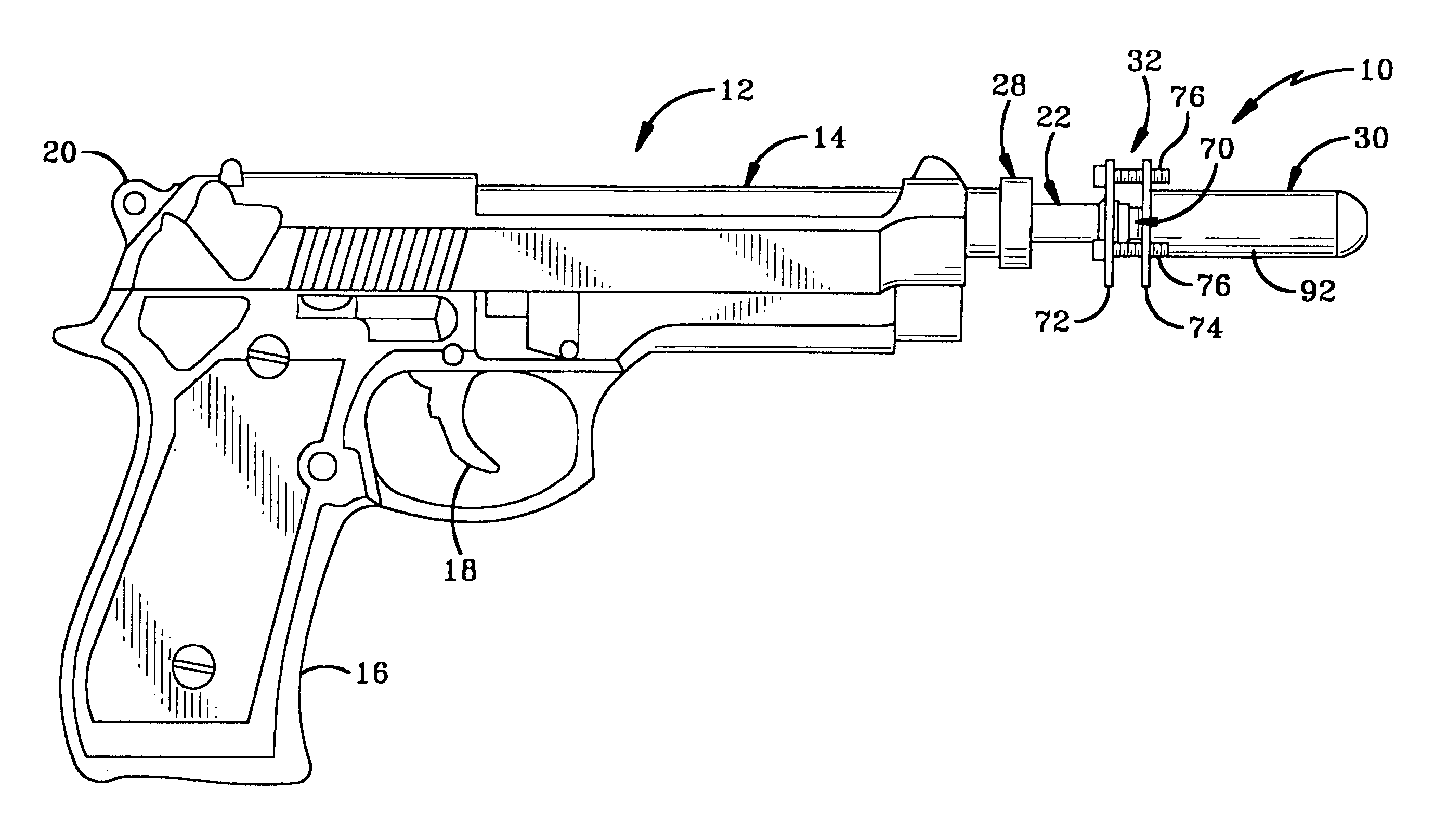 Gun practice device using laser indicator