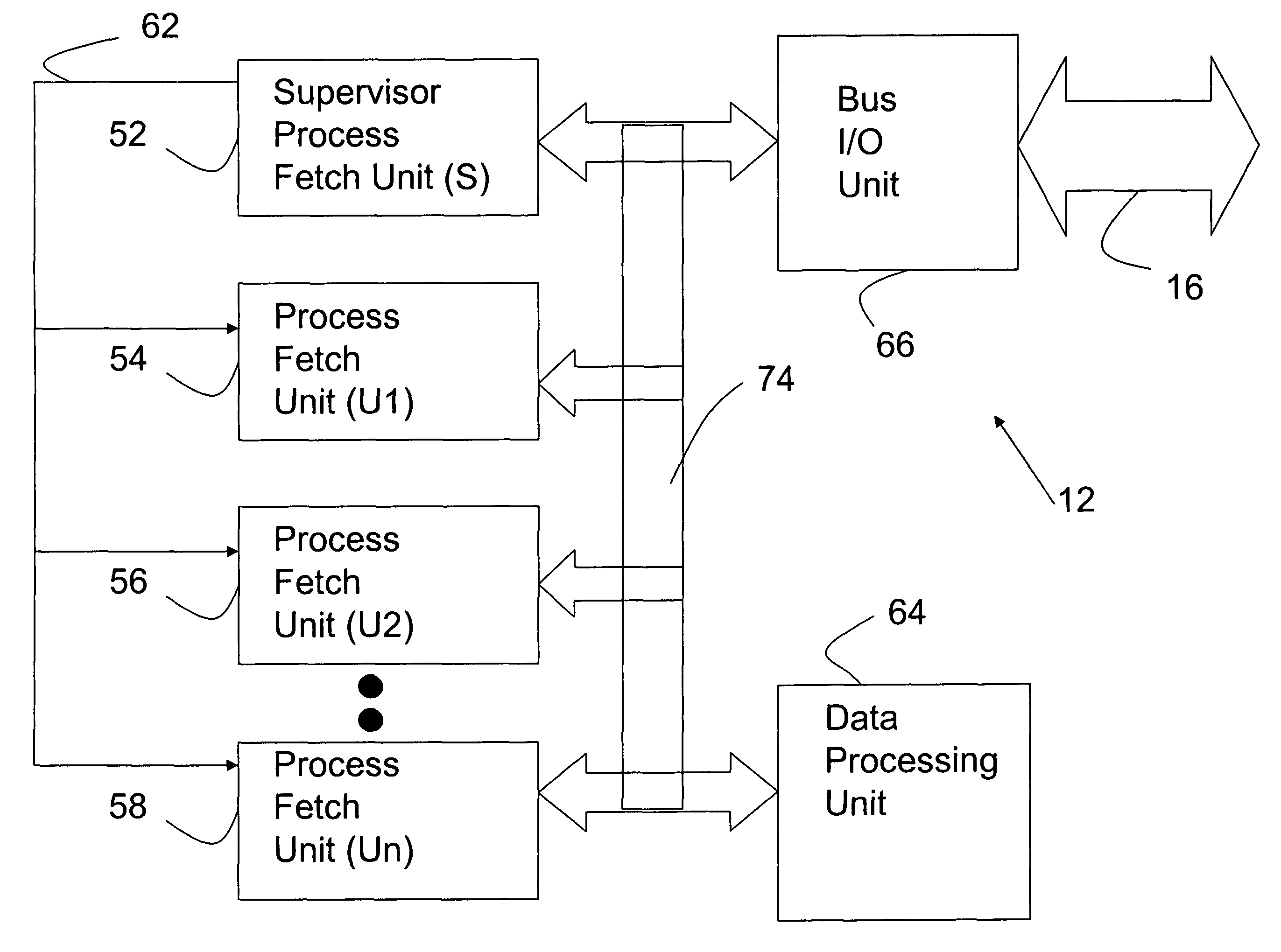 High security, multi-level processor and method of operating a computing system