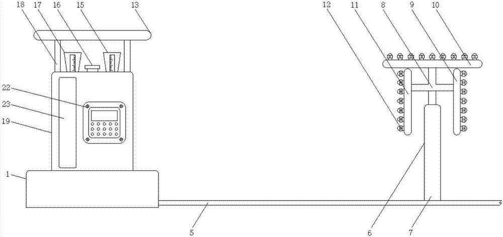 Irrigation system for cultivation greenhouse