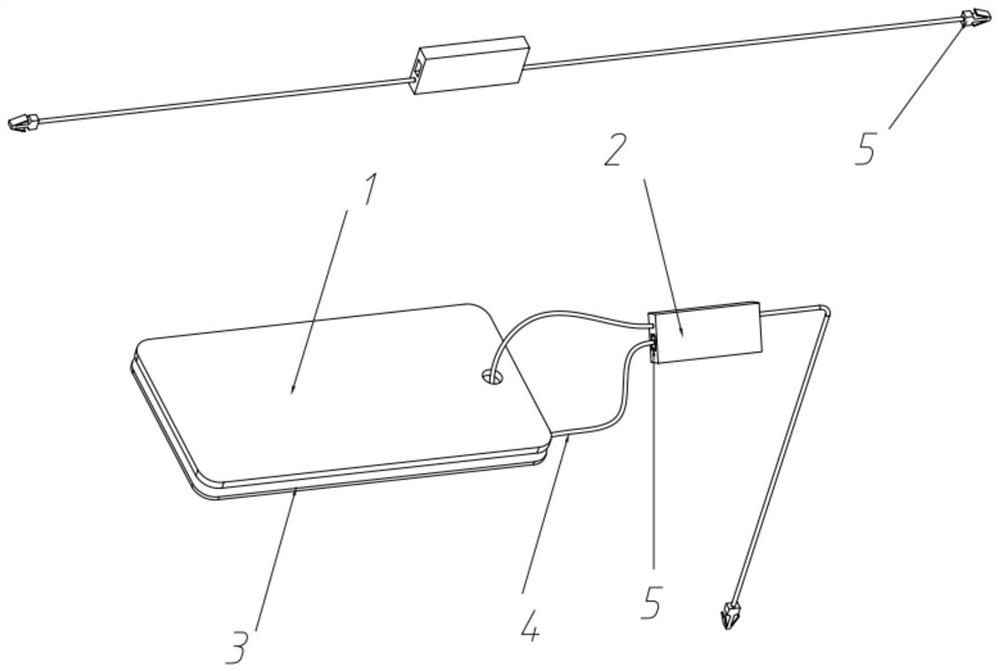 Automatic hang tag stringing device