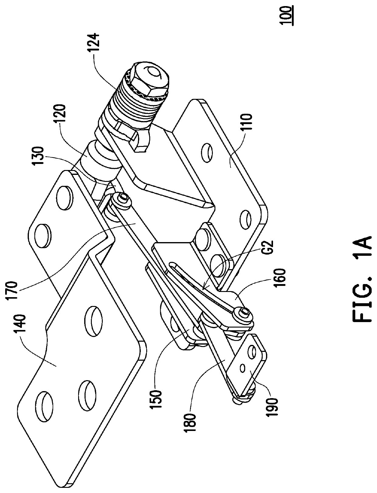 Lifting hinge module and electronic device having the same