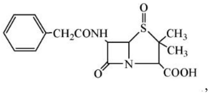 Production method of penicillin sulfoxide industrial products