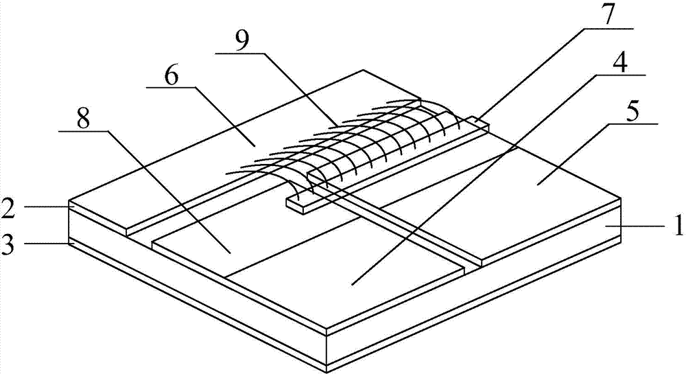 Heat sink used for downward encapsulation of p side of semiconductor laser unit and manufacturing method thereof