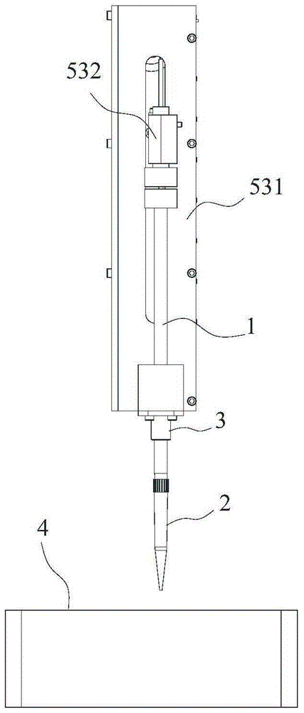 Recovery device for suction nozzle and dyeing machine