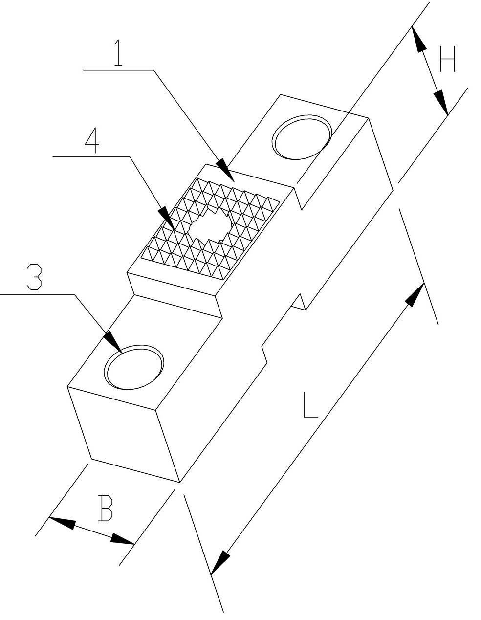 Door panel fixing element with grounding function