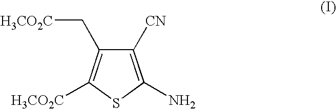 Process for the industrial synthesis of the methyl diester of 5-amino-3-carboxymethyl-4-cyano-2-thiophenecarboxylic acid, and application to the synthesis of bivalent salts of ranelic acid and their hydrates