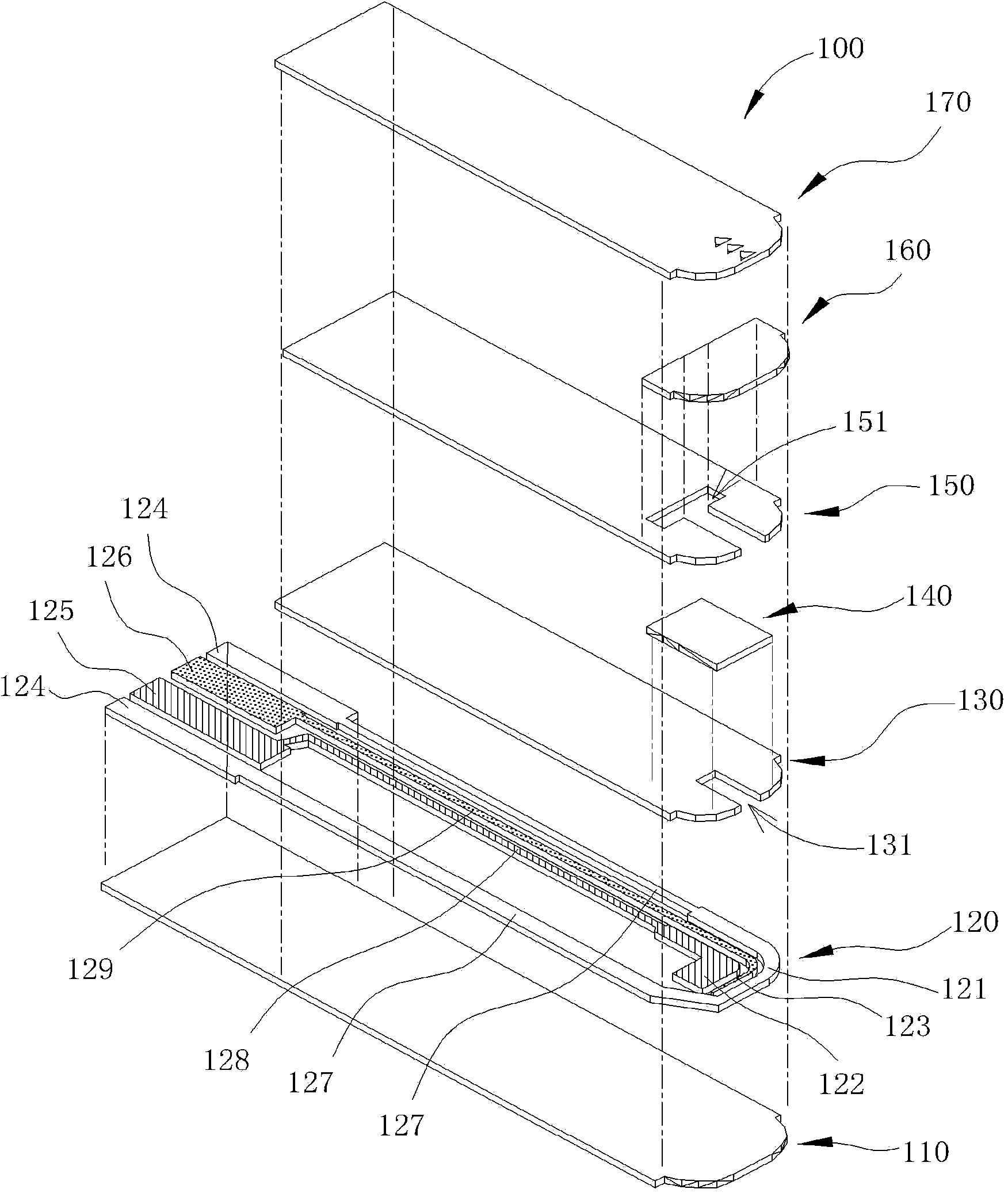 Method of test strip detecting concentration of analyte of sample, and test strip