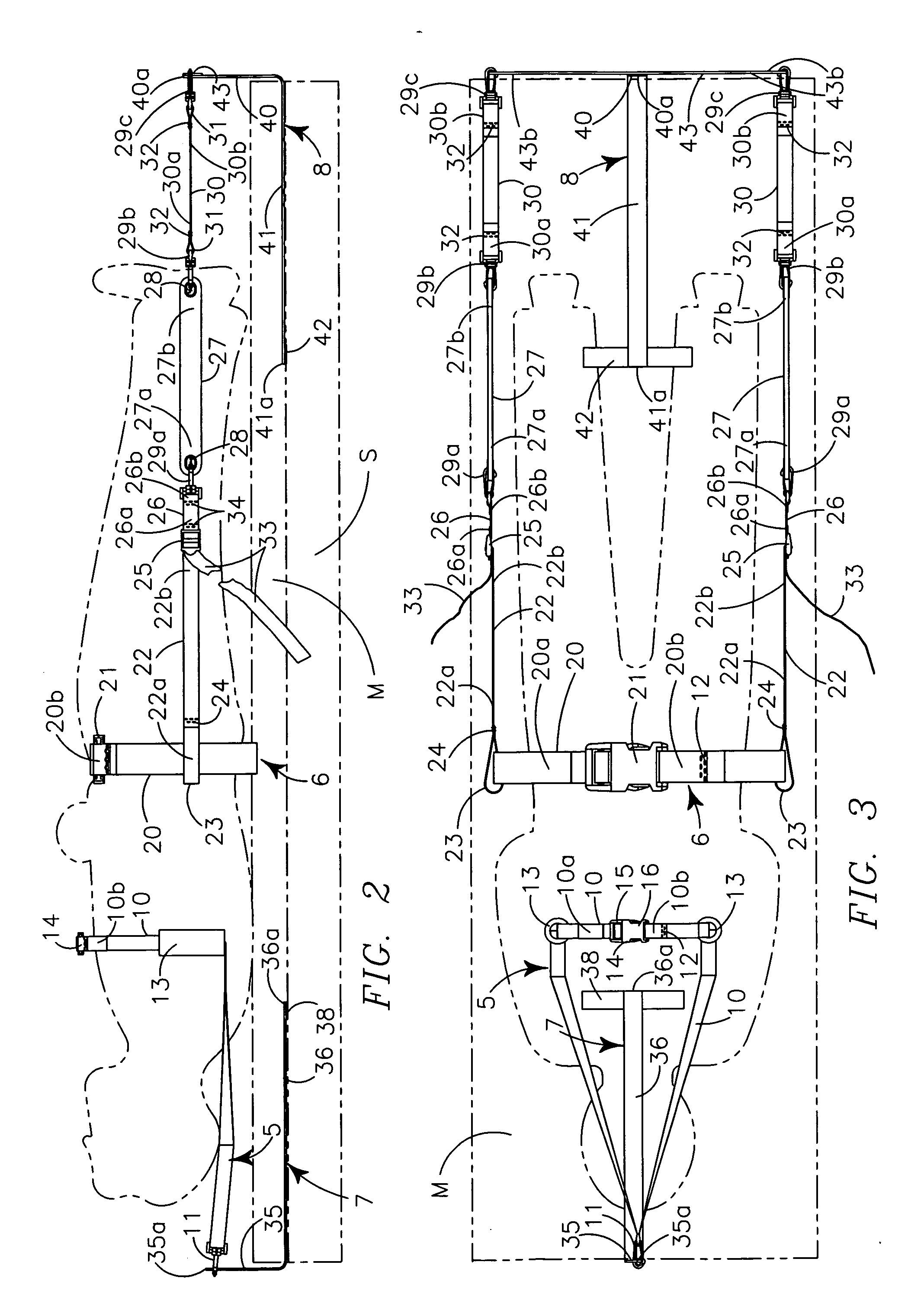 Device for self administration of lumbar traction