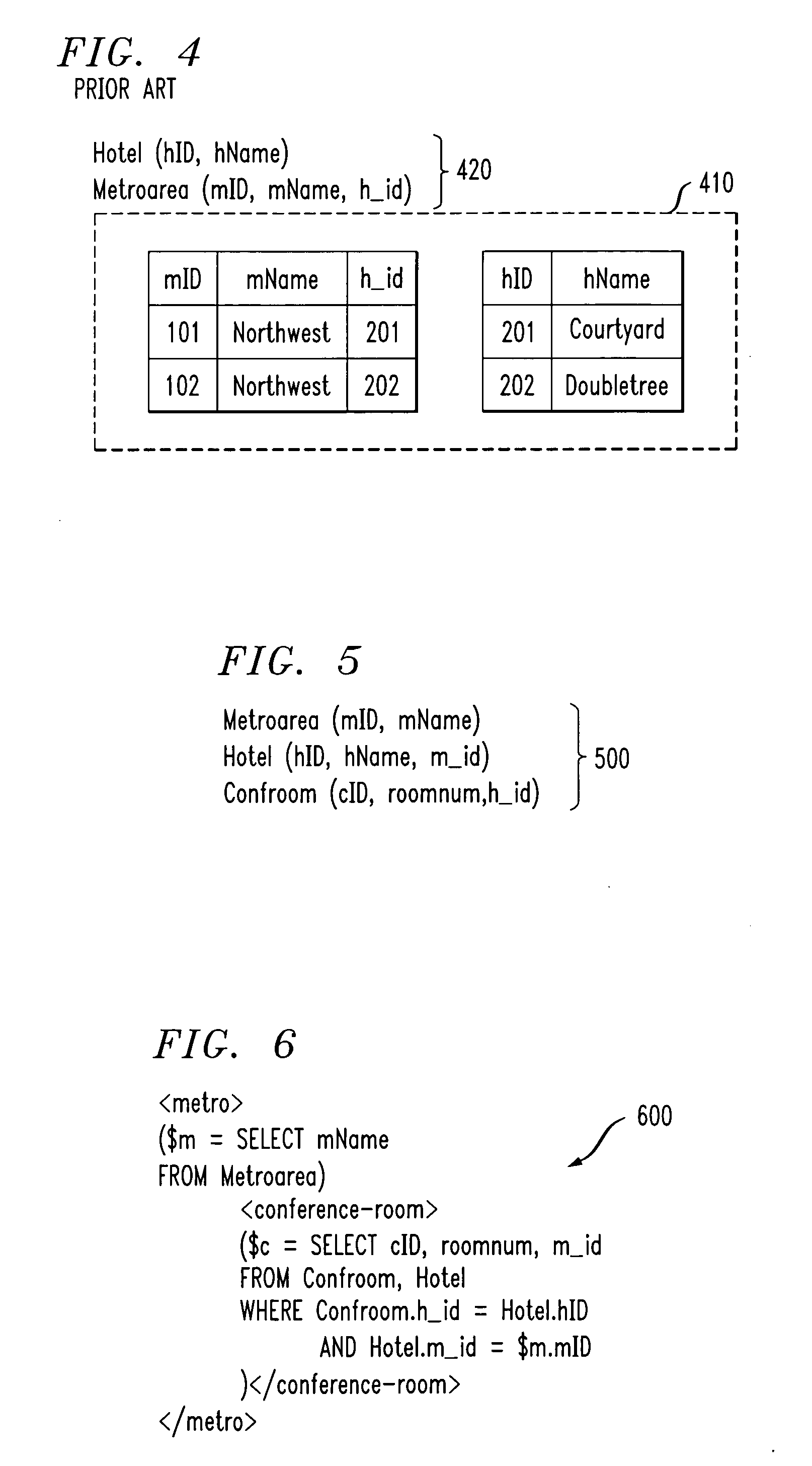 Method and apparatus for updating XML views of relational data