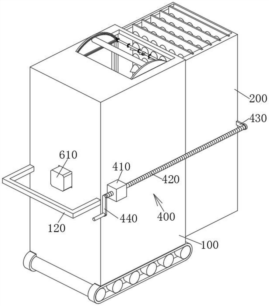 Electronic equipment radio frequency electromagnetic field radiation immunity testing device and use method