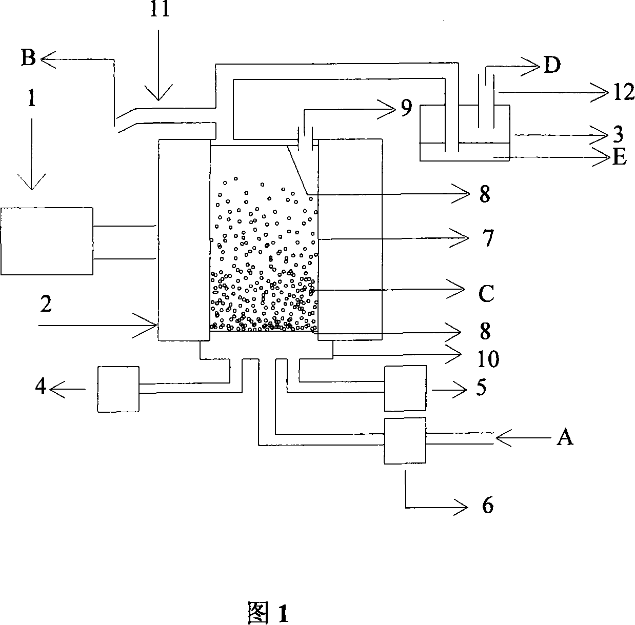 Oxidation strengthening technique and device for processing organic poison waste water