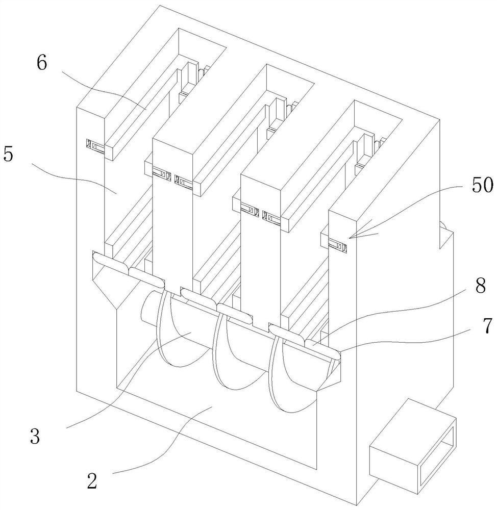 Concrete weighing and mixing equipment convenient for quantity control