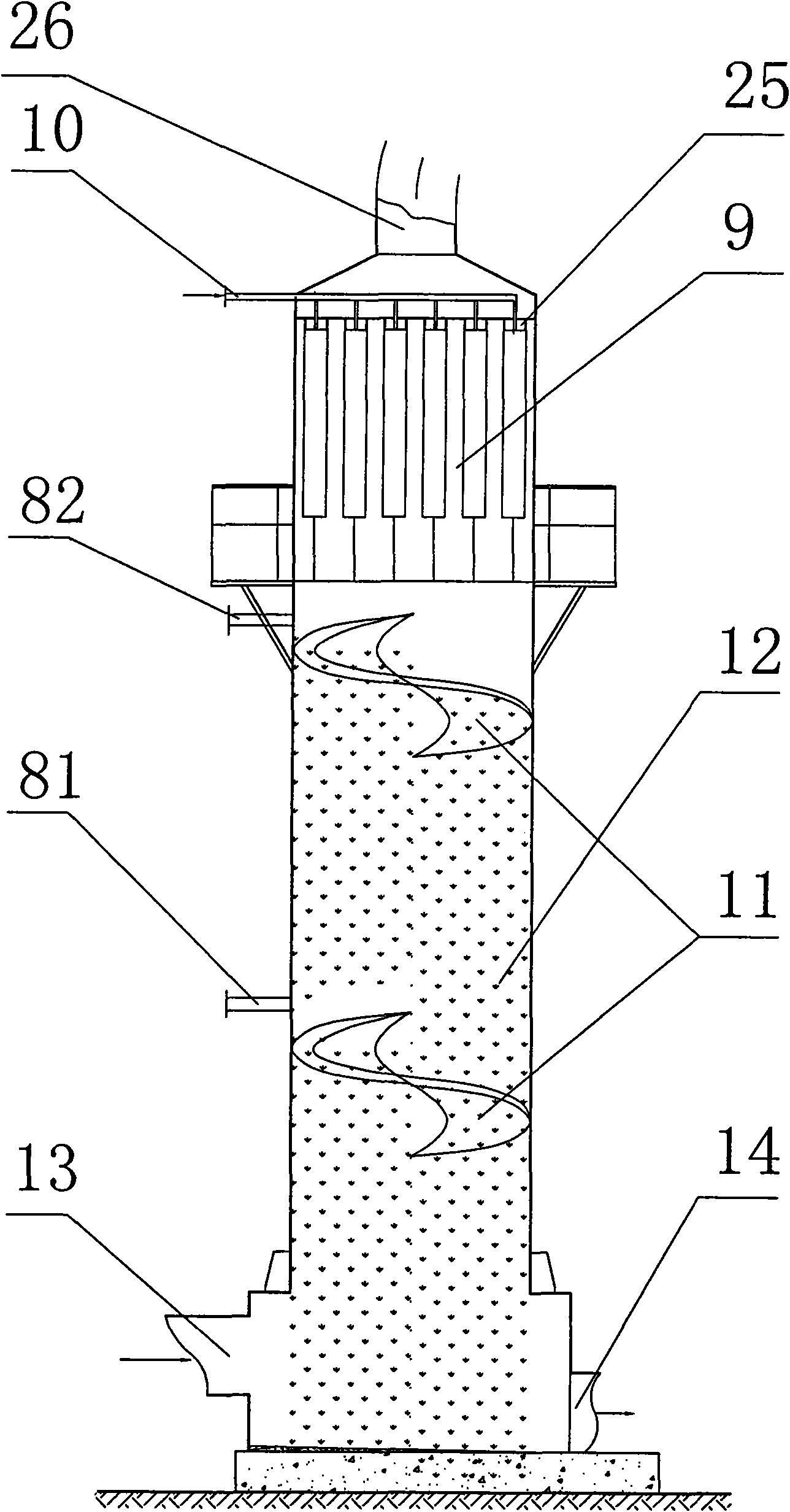 Cleaning and dust collecting method of volatilized zinc oxide and device thereof