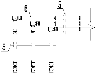 Damping connection device applied to indoor substation suspended GIS sleeve