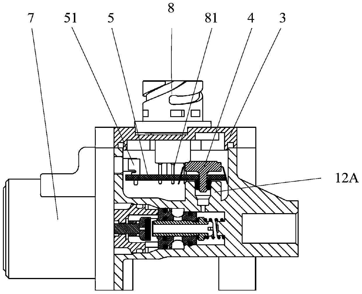 Intelligent stepless solenoid valve