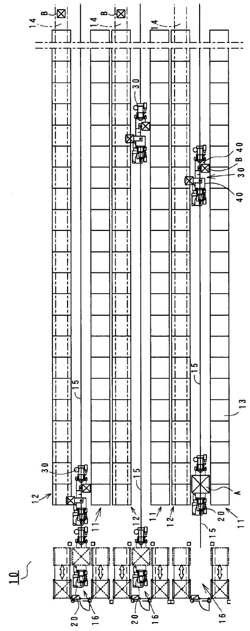 Automated storage and retrieval system for pallets and cases