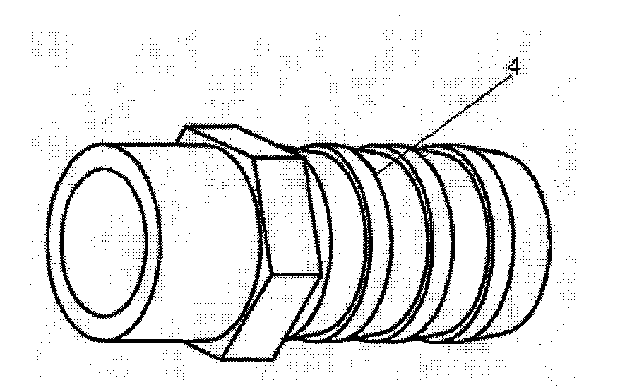 Driving motor with heat dissipation structure for pure electric vehicle