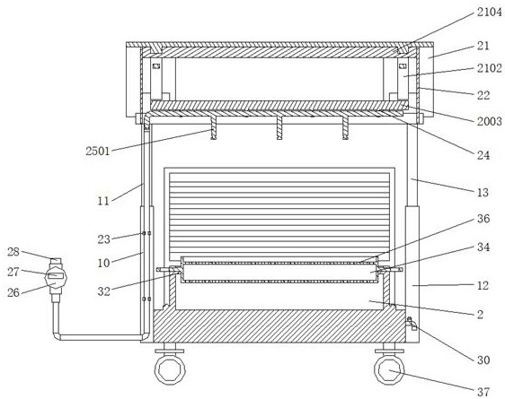 Rose soilless planting device and planting method thereof